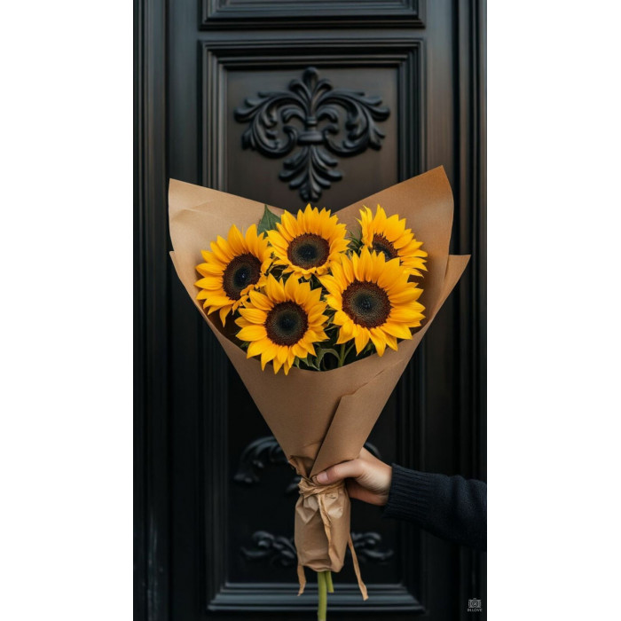 Подсолнухи в Кокшетау